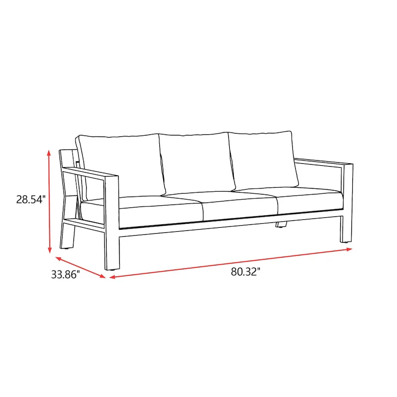 Rhodes 3-Piece Seating Set