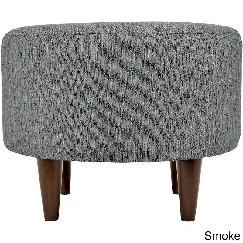 MJL Furniture Sophia Text2Olivia Round Upholstered Ottoman