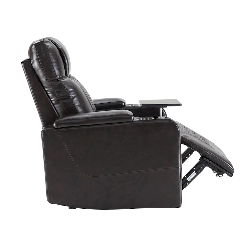 Power Motion Recliner with 2 Convenient Cup Holders