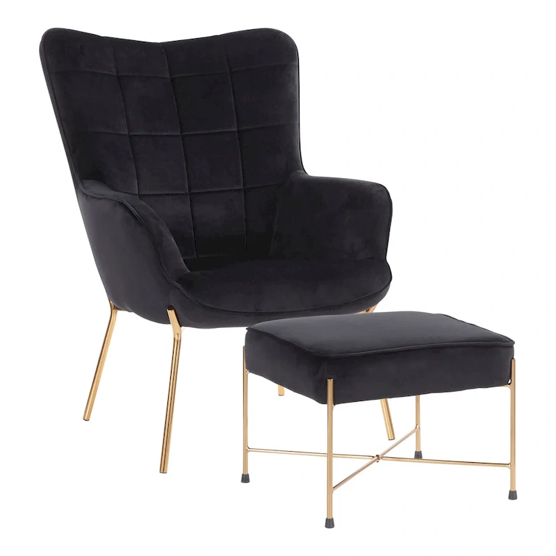 Izzy Modern Lounge Chair - N/A
