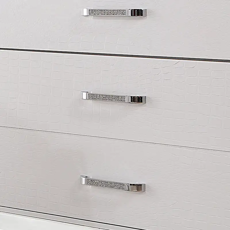 Derc Modern 62-inch Wide Solid Wood 9-Drawer Dresser by Furniture of America