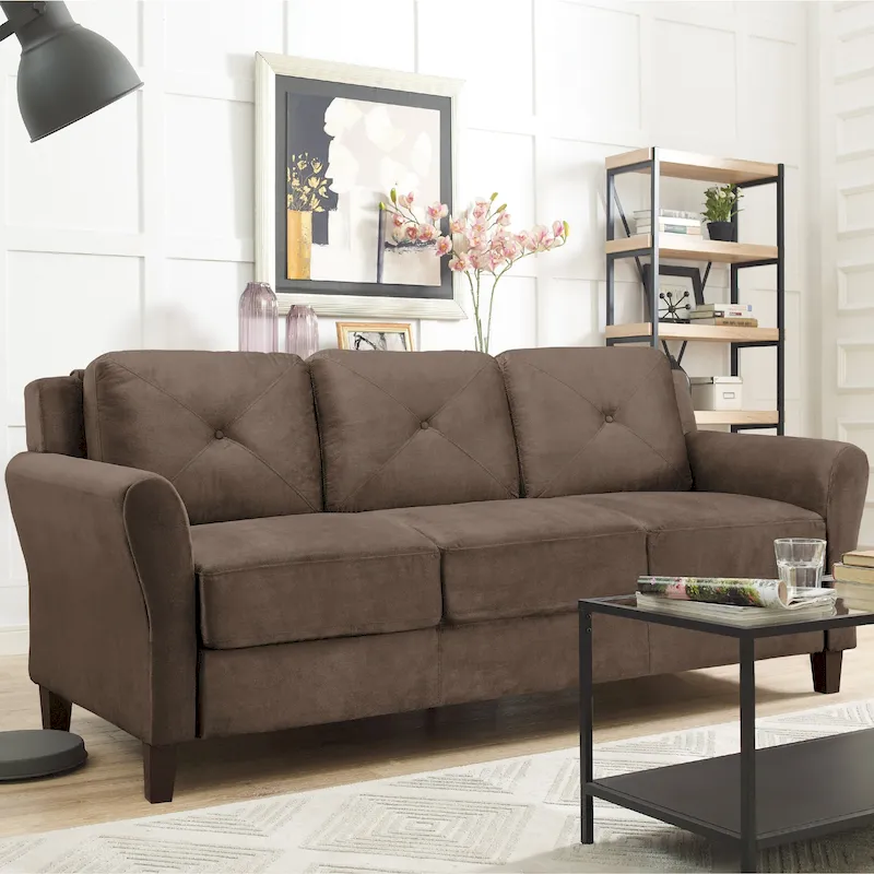 iLounge Harvard Microfiber Sofa