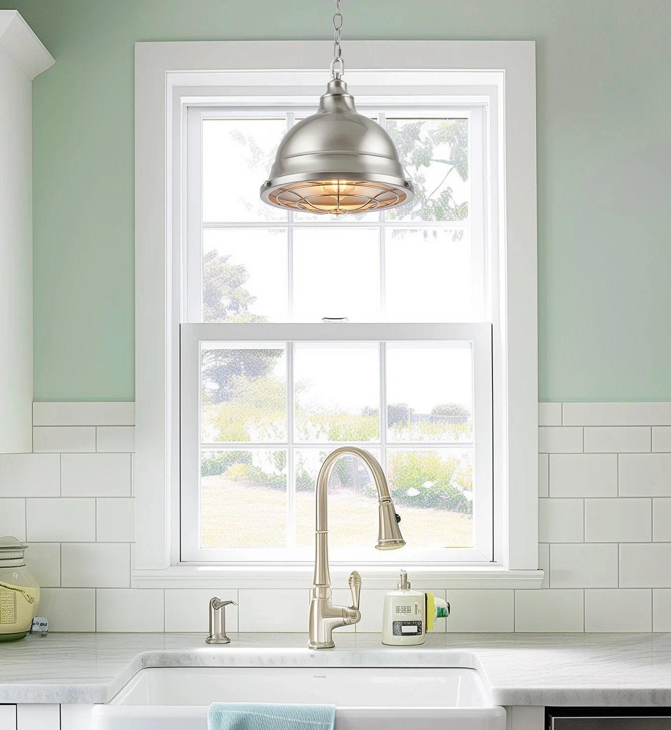 Liberty 13 Modern Industrial Pendant Light