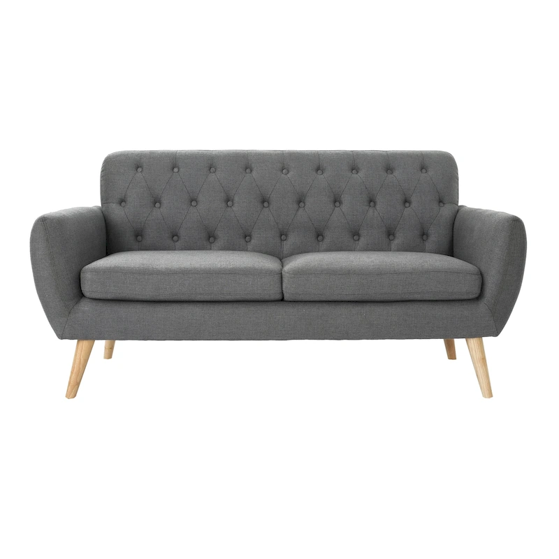 Bernice Mid-century Modern Petite Sofa by Christopher Knight Home