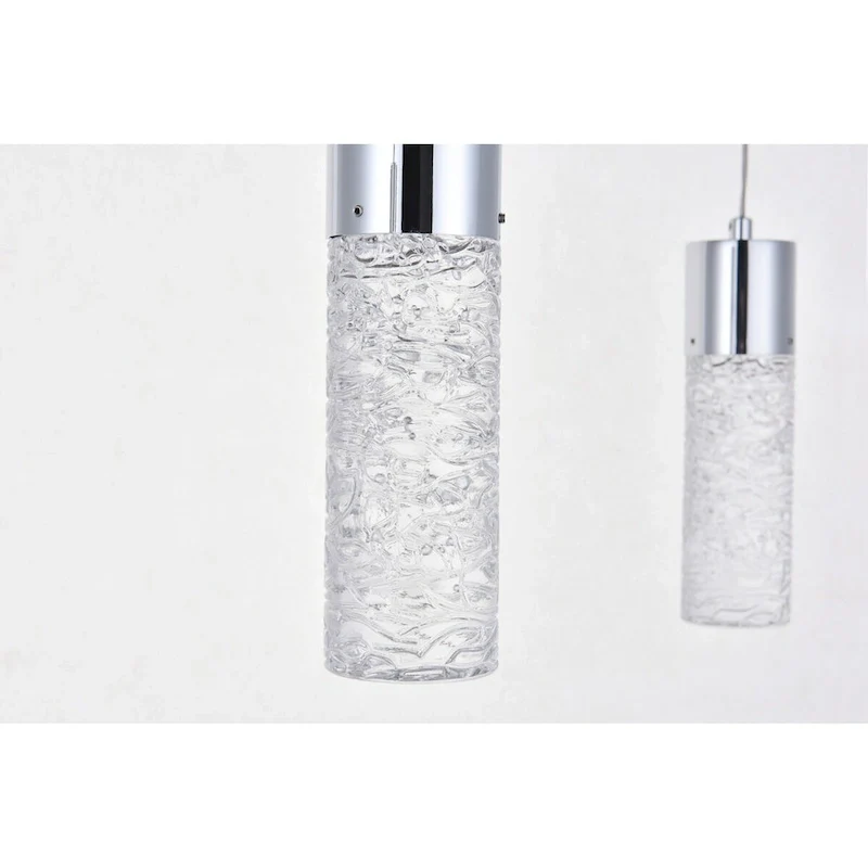 Elegant Lighting Constellation 5 Light 42  Wide LED Suspension Linear