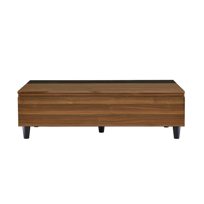 ACME Avala Coffee Table w/Lift Top in Walnut & Black
