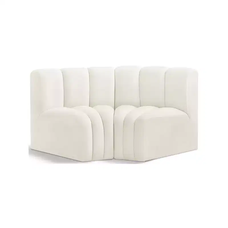 Meridian Furniture,Arc Velvet Modular Sofa