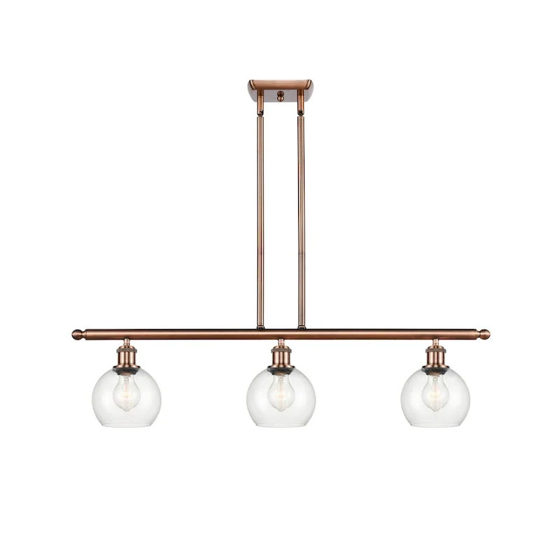 Innovations Lighting 516-3I-9-36 Athens Linear Athens 3 Light 36  Wide