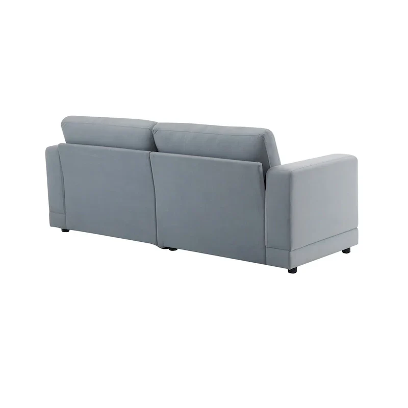 Christopher Knight Home - Grace 81 Modern Upholstery Sofa Loveseat with Square Arms