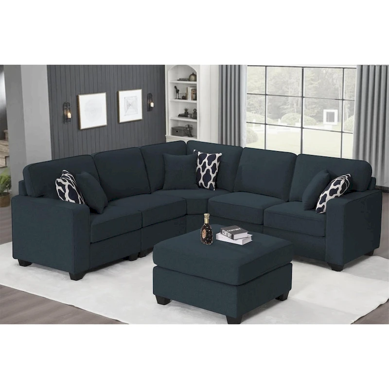 Flexible Combination Module Reversible Sectional Sofa