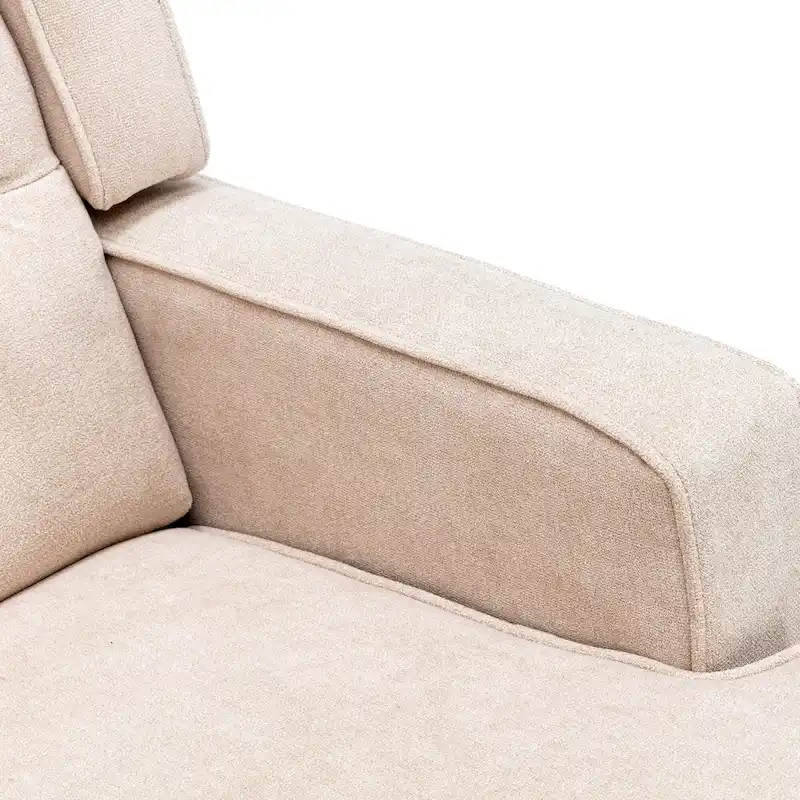 Modern 33.8 Tufted Rocking Chair