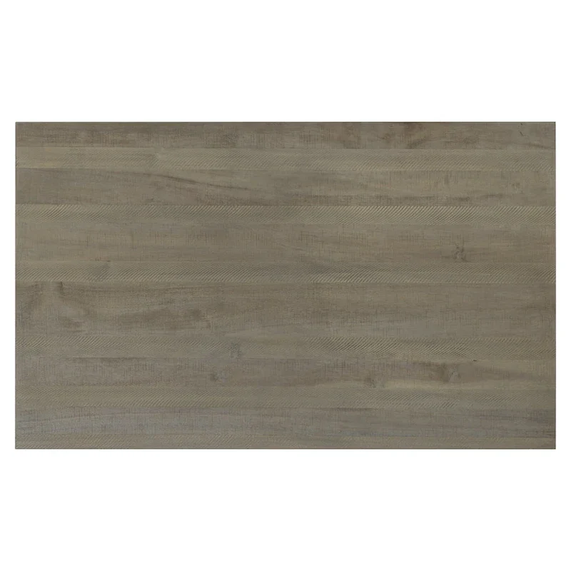 Rustic Style 6-Piece Dining Room Table Set with 4 Upholstered Chairs & a Bench