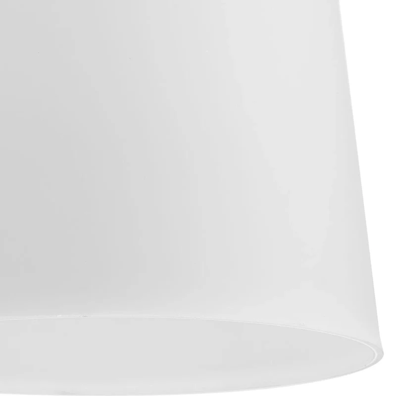 Clarion Collection One-Light Matte Black Etched White Transitional Pendant - 10.5 in x 10.5 in x 15.87 in