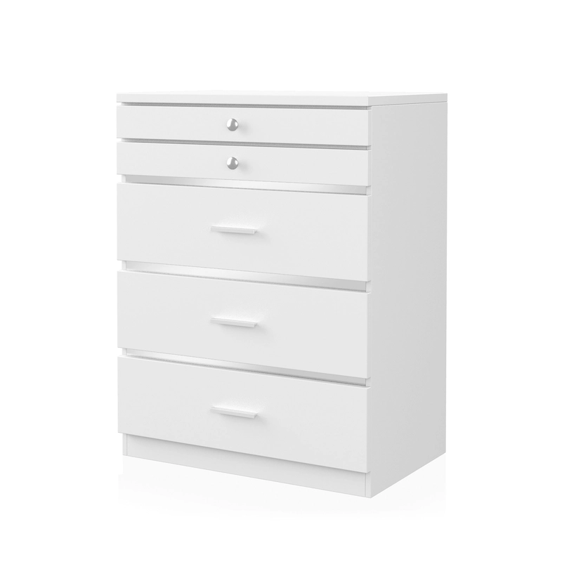 Mary Glam 5-Drawer Jewelry Armoire with Felt by Furniture of America