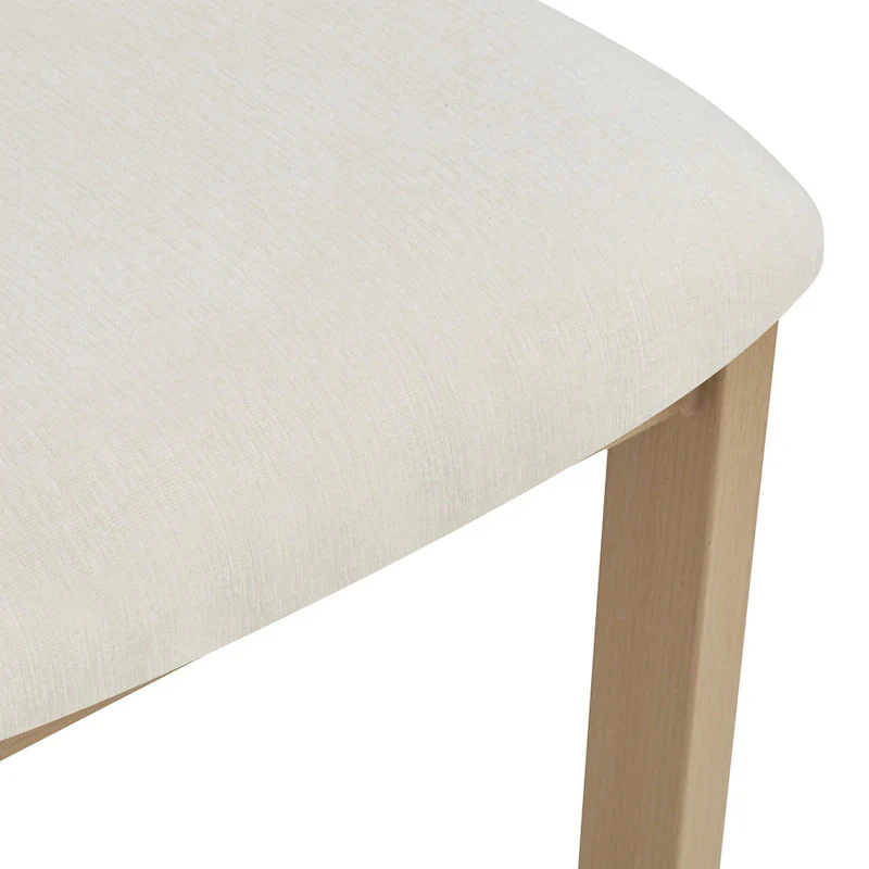 Astura Upholstered Dining Chairs, Iron Frame, Set of 2 by Christopher Knight Home