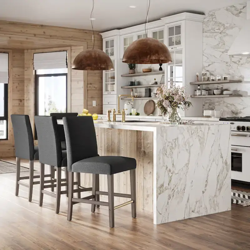 Upholstered 25 Counter Height Bar Stool