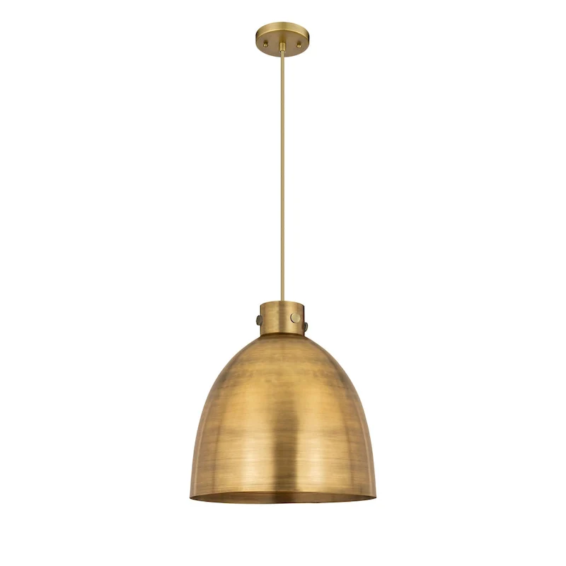 Innovations Lighting Newton Metal Bell - 1 Light 16  Cord Hung Pendant