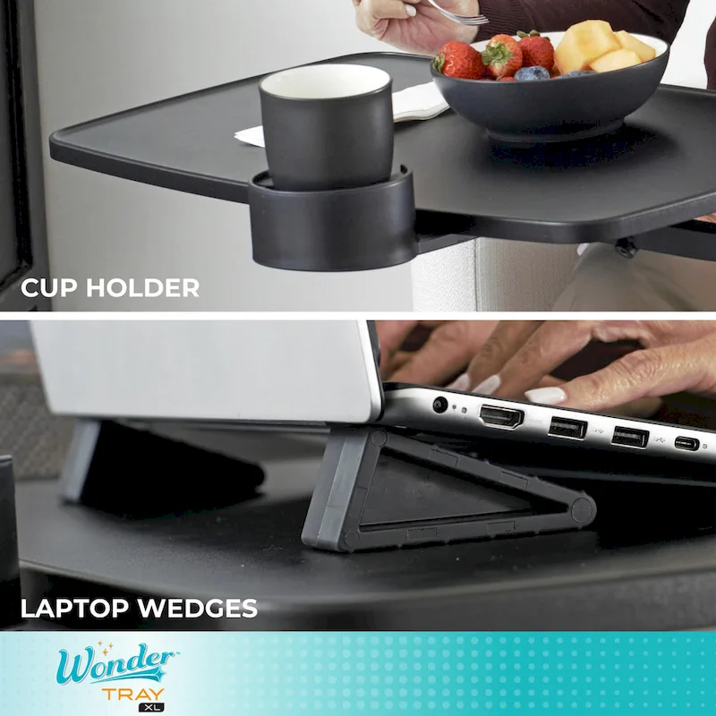 Stander Wonder Extra Large Swivel TV Tray Table & Laptop Desk