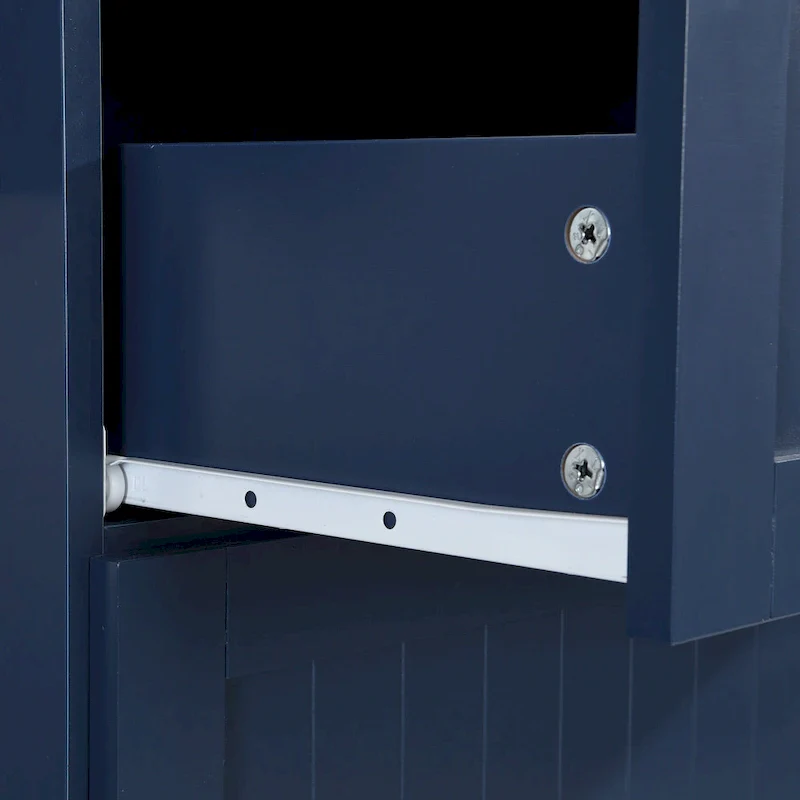 Kitchen Island Set with Drop Leaf and 2 Seatings