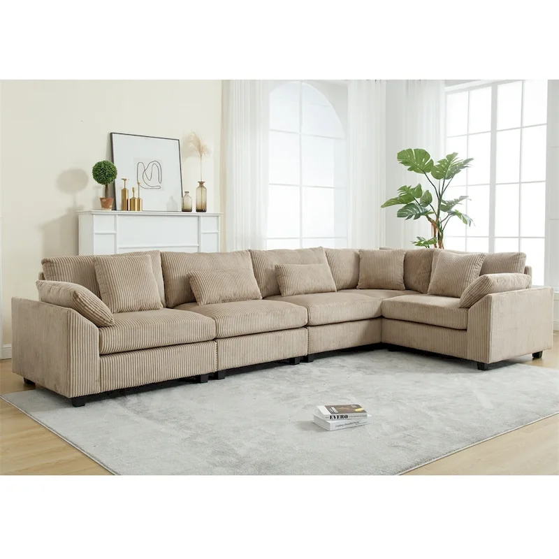 Oversized Modular Sectional Sofa Couch Set,L-shaped Sofa Sectional