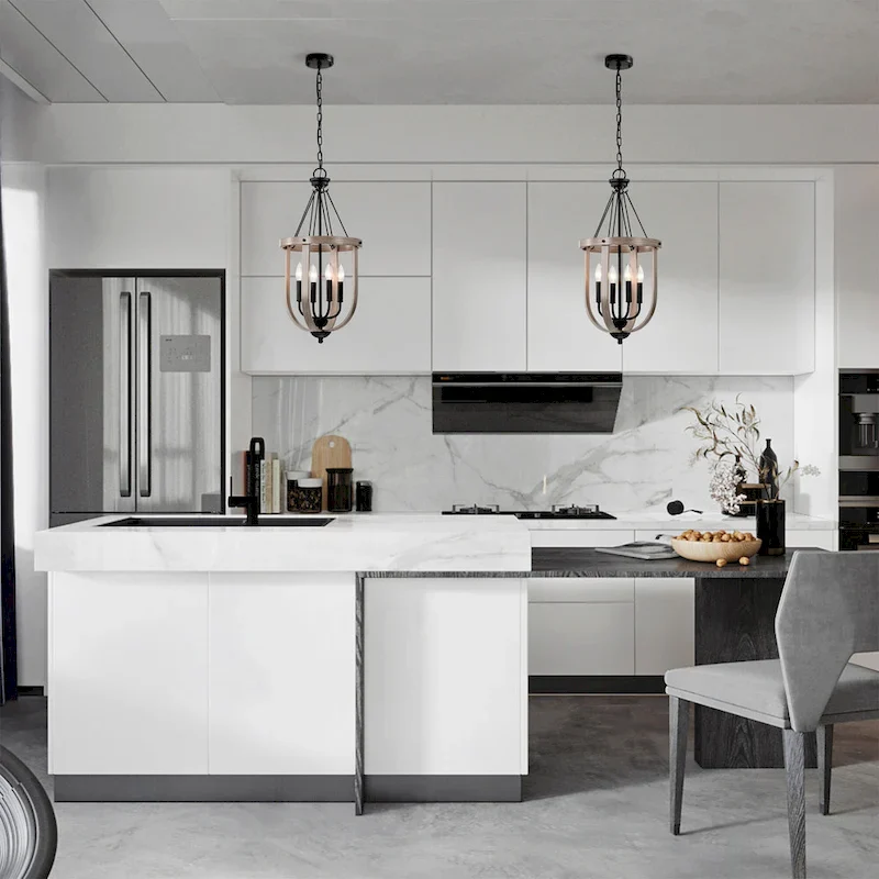 Giano 14 Inch Water Drop Shape Pendant with 4 Light