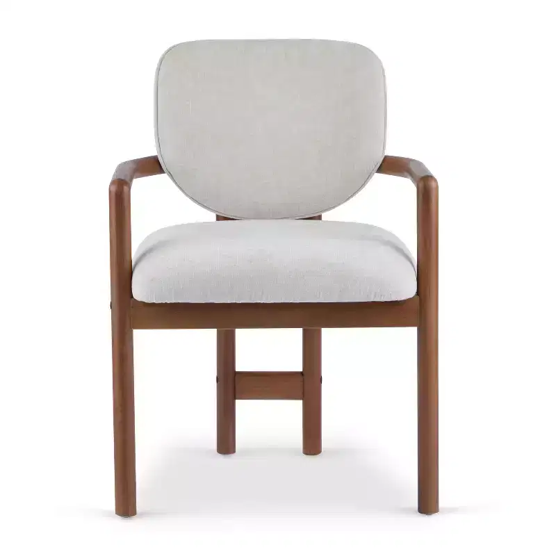 Christopher Knight Home Edge Modern Rubberwood Upholstered Dining Chairs (Set of 2)
