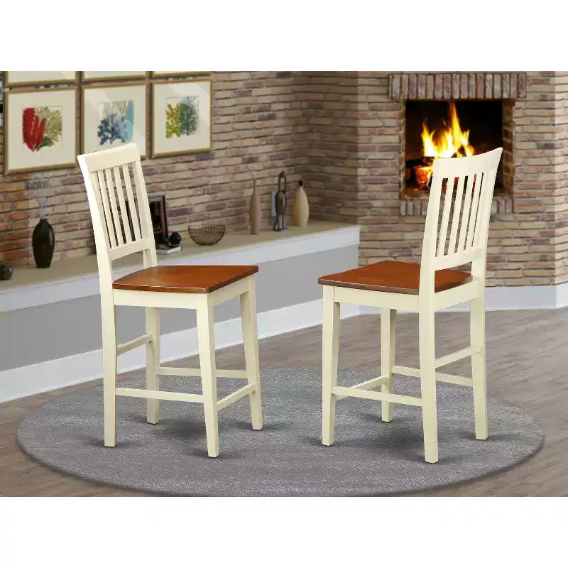 Counter Stool- Pub Height Wooden Chairs