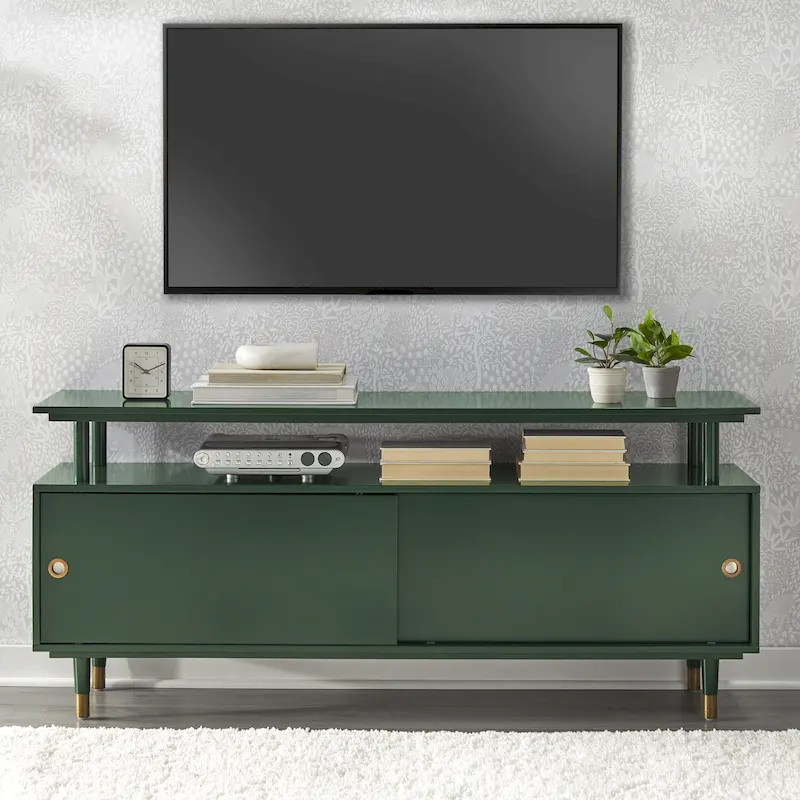 Simple Living Margo Mid-Century Modern Wood TV Stand