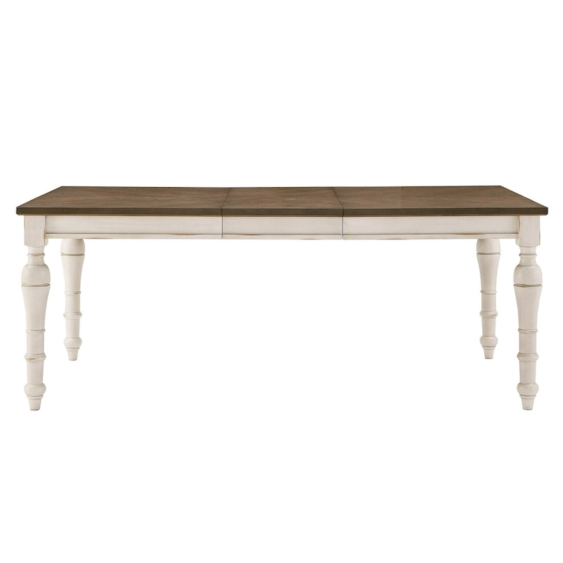 Tournus 4-6-Person Extendable Solid Rubberwood Dining Table Set by iNSPIRE Q Classic