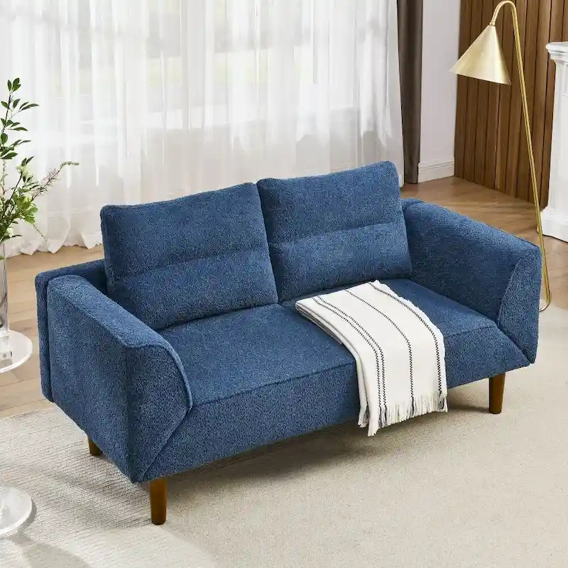 Convertible Futon Loveseat Sleeper Sofa