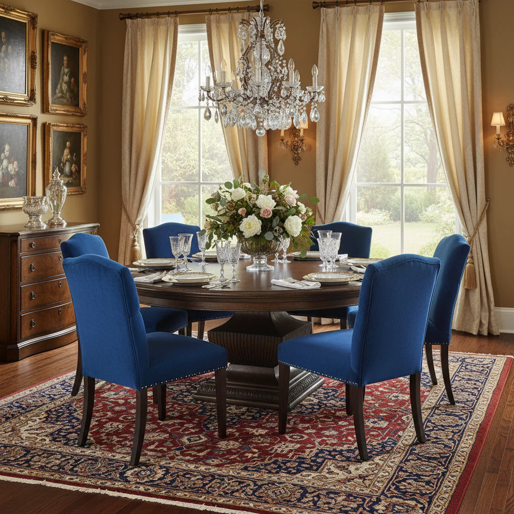 72 Round Dining Table - 72x30x72