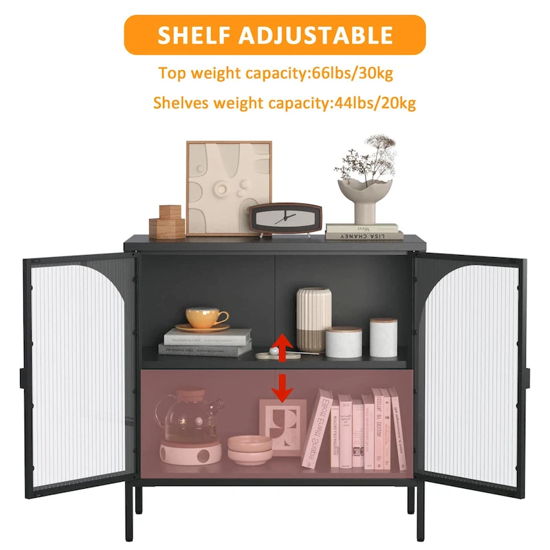 Metal Sideboard Cabinet