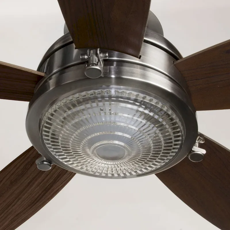 Kudos Collection 52  Five Blade Ceiling Fan - 10.750  x 30.000  x 13.500