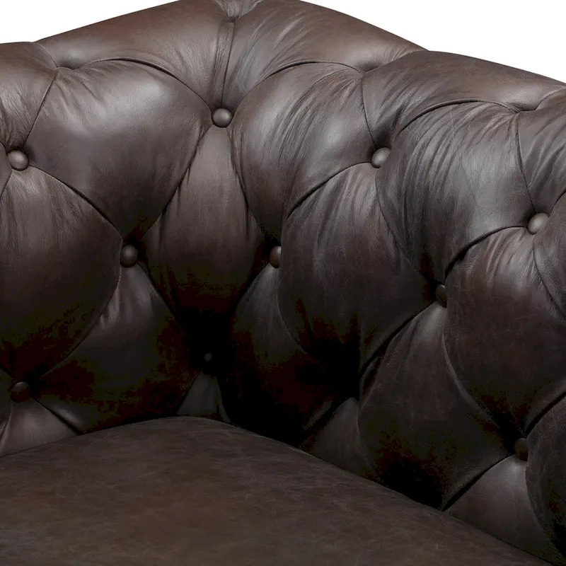 Poly and Bark Lyon Lounge Chair - Genuine Italian Leather