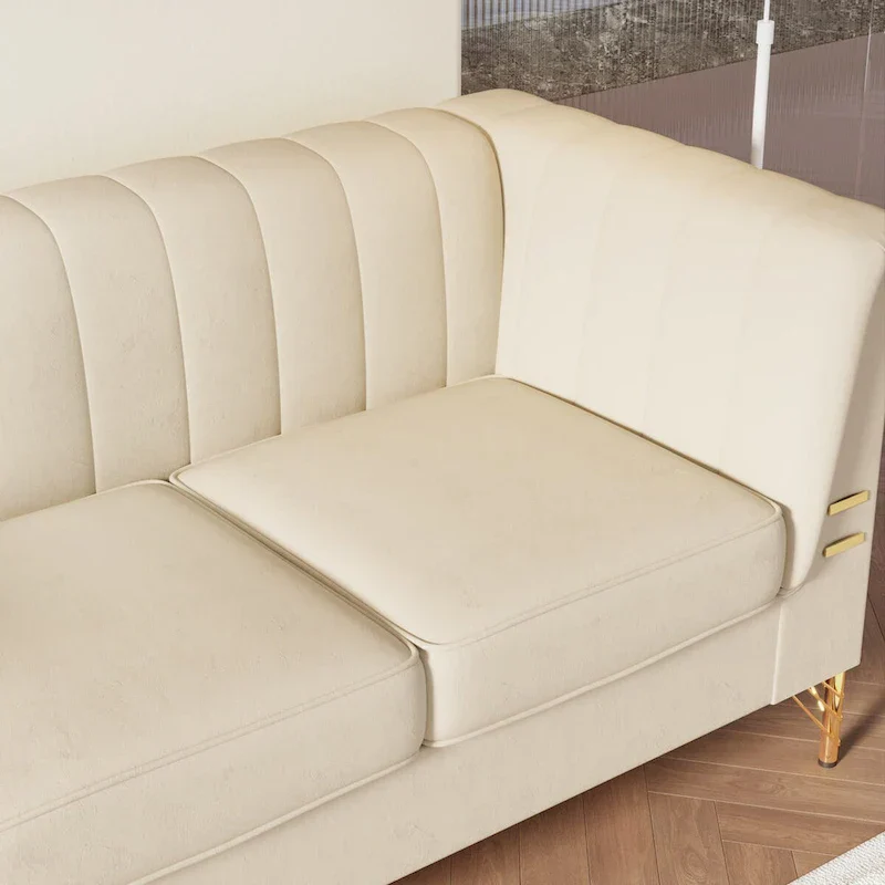 82.67 W Velvet Sofa