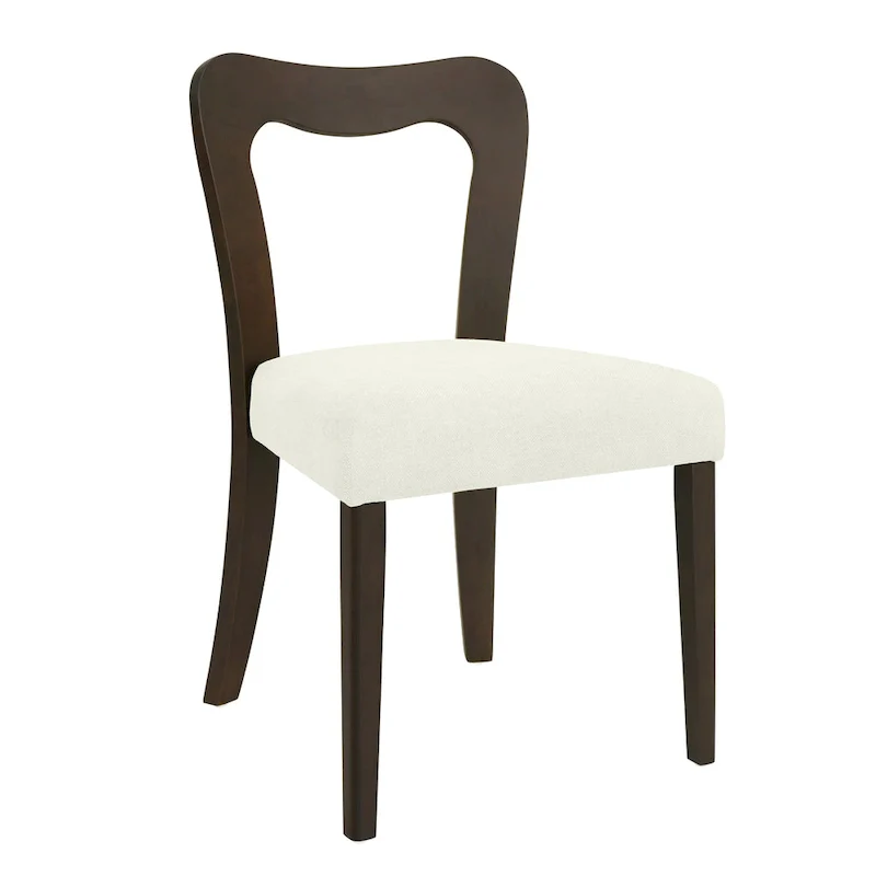 Christopher Knight Home - Ethan Modern Upholstered Dining Chair Set of 2 with Open-Back Design