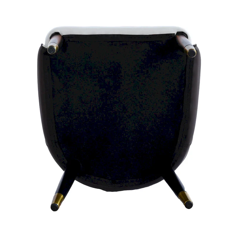 Set of 2 Modern Upholstered PU Leather Dining Chair