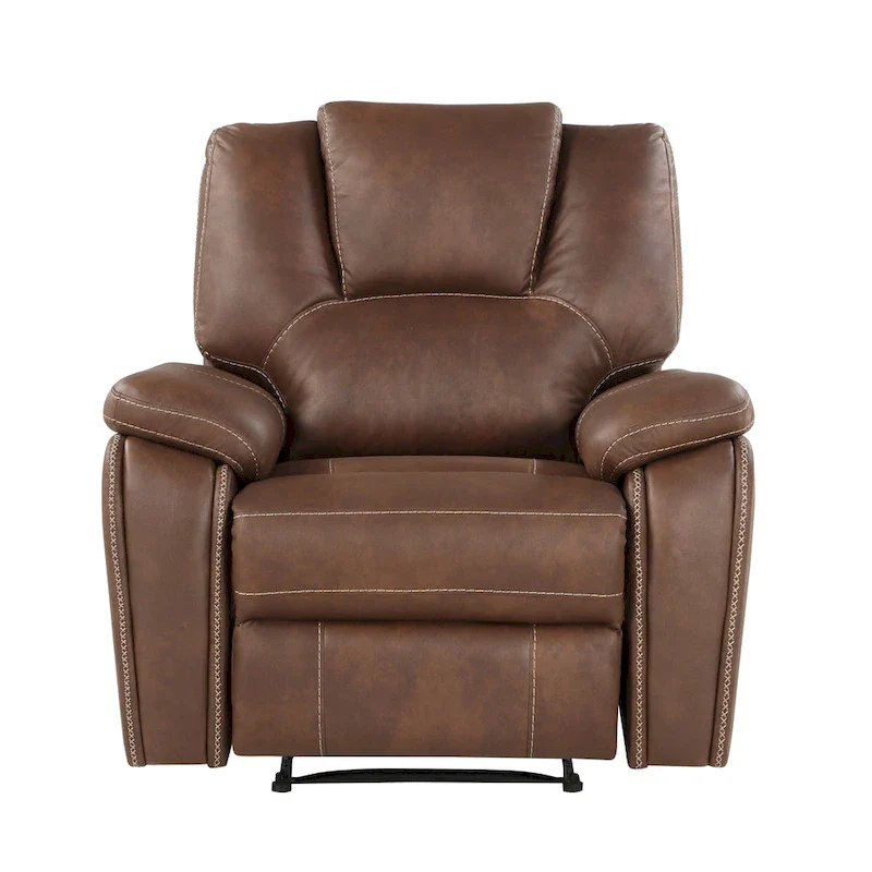Steve Silver Kameryn Faux Leather Manual Recliner