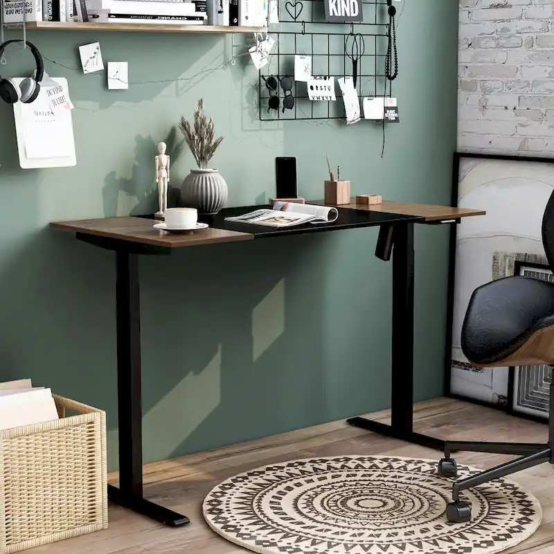 Getty Modern 47-inch Steel Adjustable Standing Desk