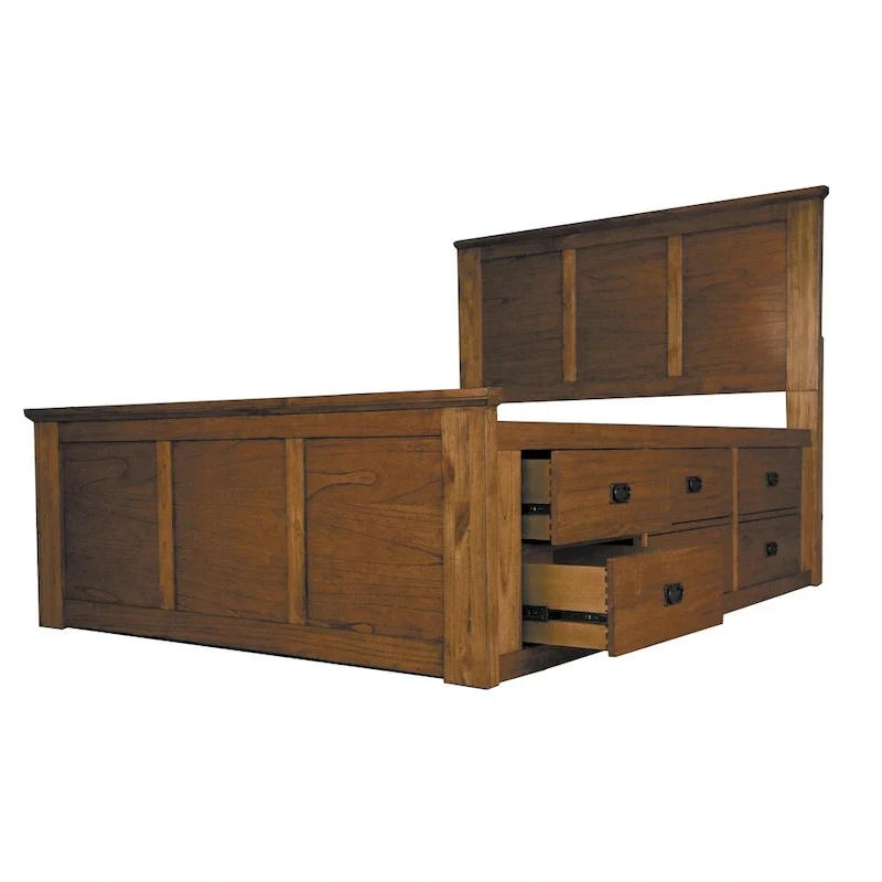 Aira 3-piece Solid Wood King Storage Bedroom Set
