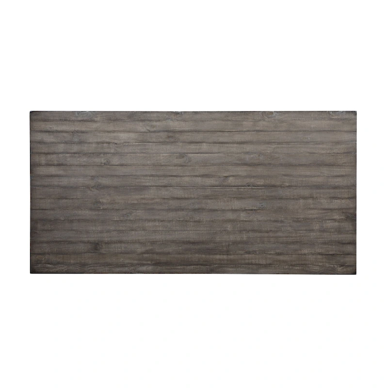 Furniture of America Ionessa Rustic Antique White 79-inch Counter Height Table