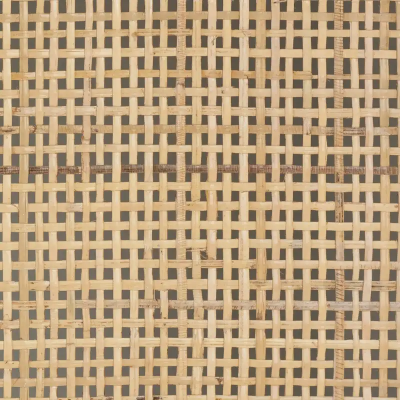 SAFAVIEH Cristen 1 Shelf Rattan Media Stand - 54 W x 15 D x 22 H - 54Wx15Dx22H