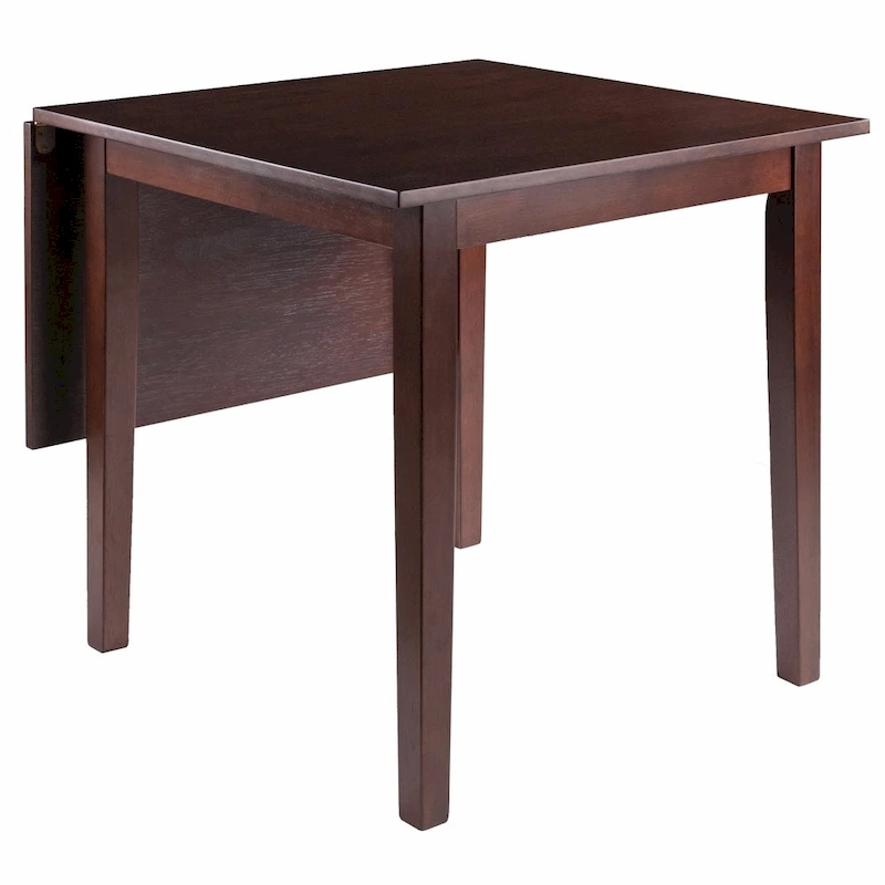 Copper Grove Petronella Walnut Brown Dining Table with Dropleaf Extension - N/A