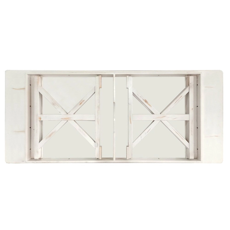 8' x 40 Rectangular Antique Rustic Solid Pine Folding Dining Table