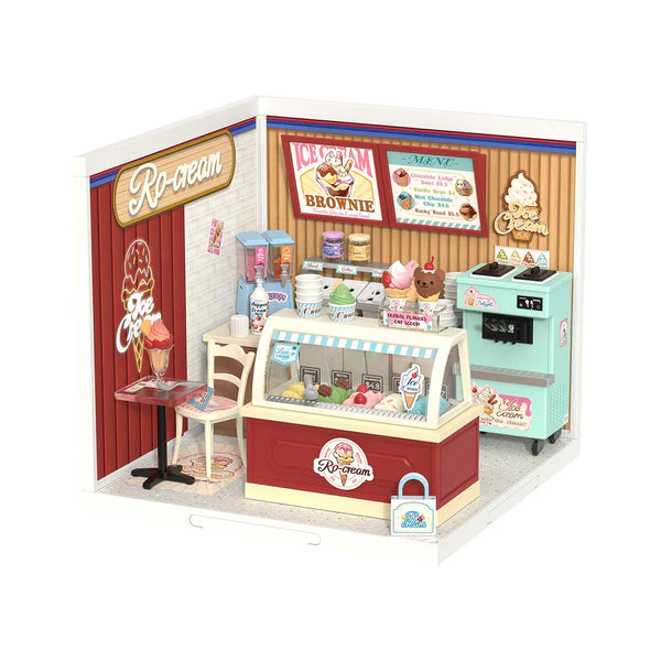 Robotime Rolife Flavorful Ice Cream DIY Miniature House DW018B