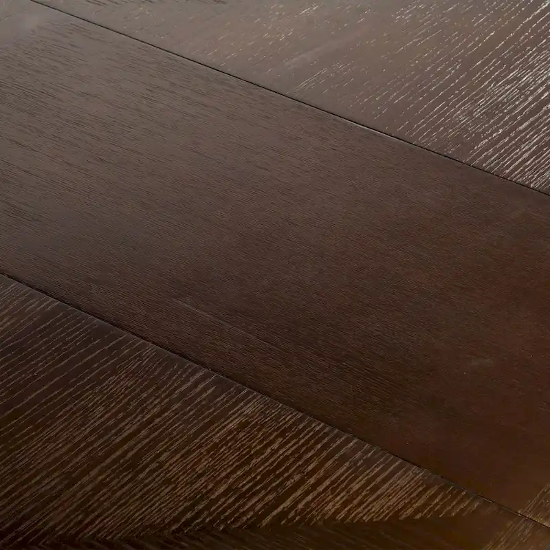 Modern 90-Inch Wood Extendable Dining Table with 18-Inch Leaf