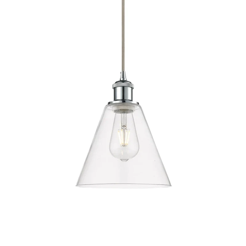 Innovations Lighting 516-1P-12-8 Berkshire Pendant Berkshire 8  Wide