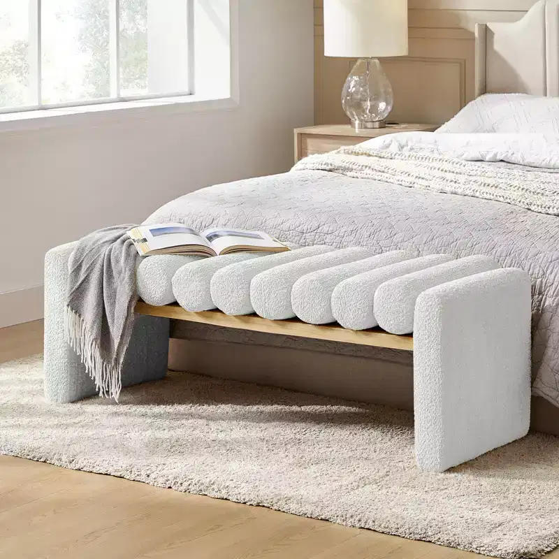 Alice Bench With Solid Wood Construction | HULALA HOME