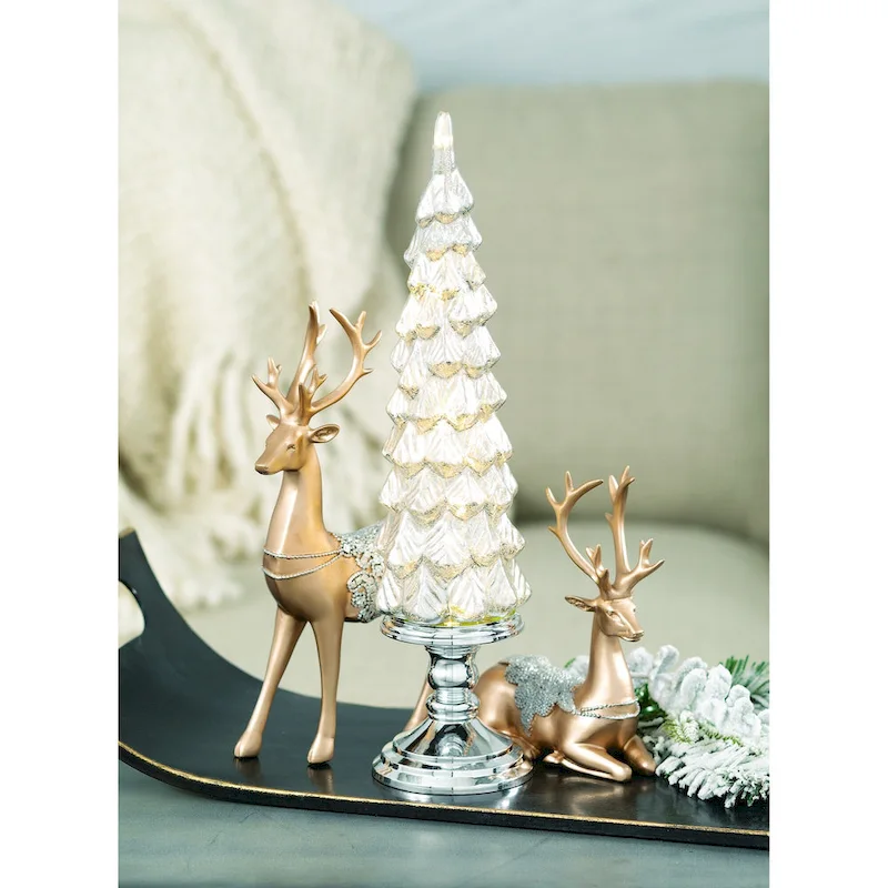 Sullivans Set Of 3 Metal Tray Containers 5 H, 4.5 H & 4 H Black