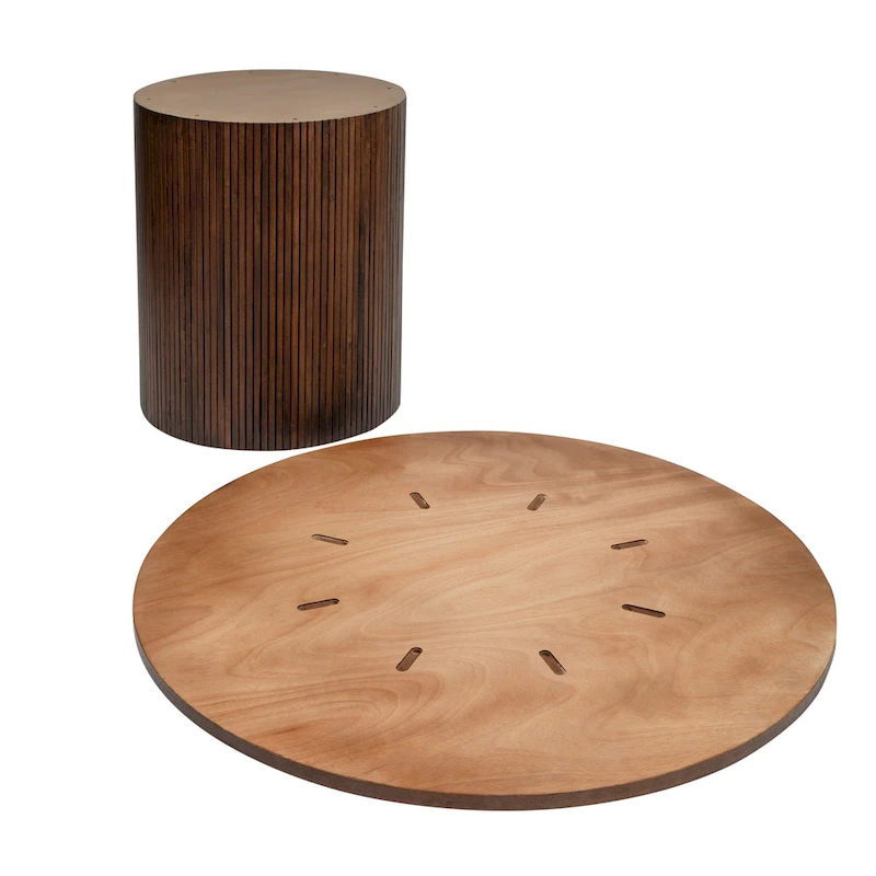 Round Pedestal Dining Table